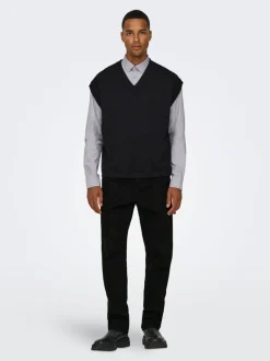 ONSEDGE Middels høy midje Straight Fit Jeans