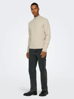 ONSEDGE Middels høy midje Straight Fit Jeans