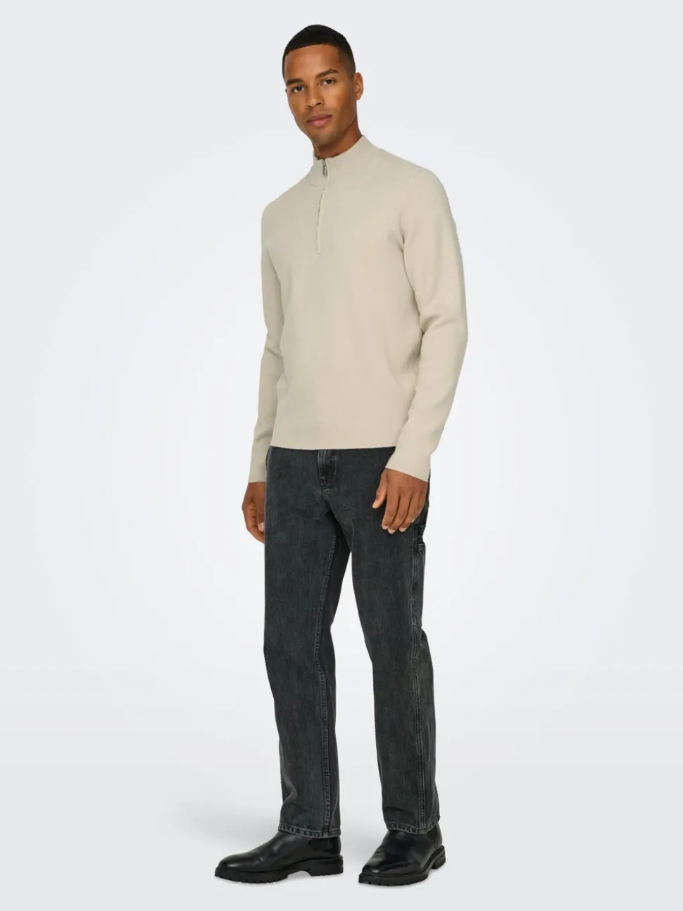 ONSEDGE Middels høy midje Straight Fit Jeans