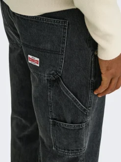 ONSEDGE Middels høy midje Straight Fit Jeans