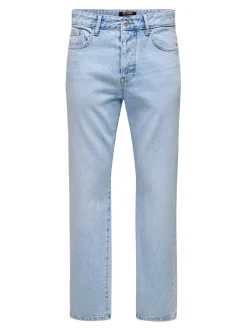 ONSEDGE Middels høy midje Straight Fit Jeans