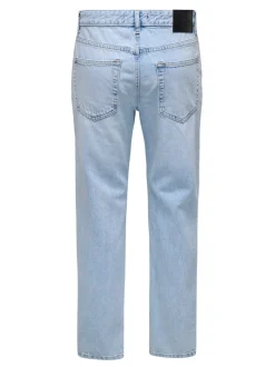 ONSEDGE Middels høy midje Straight Fit Jeans