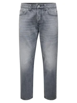 ONSEDGE Middels høy midje Straight Fit Jeans