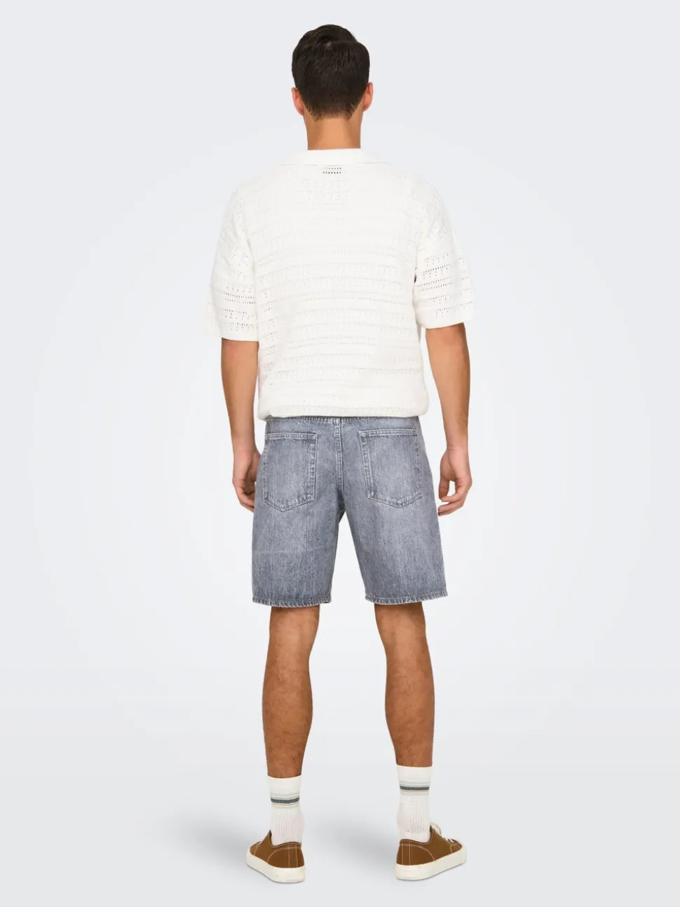 ONSEDGE Middels høy midje Straight Fit Shorts