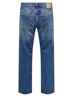 ONSEDGE Middels høy midje Straight Fit Jeans