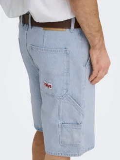 ONSEDGE Middels høy midje Straight Fit Shorts