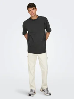 ONSEDGE Middels høy midje Straight Fit Jeans