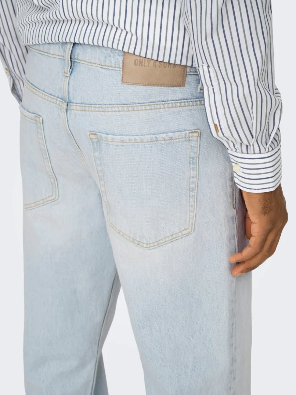 ONSEDGE Middels høy midje Straight Fit Jeans