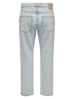 ONSEDGE Middels høy midje Straight Fit Jeans
