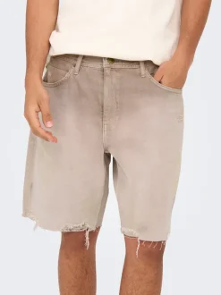 ONSEDGE Middels høy midje Straight Fit Shorts