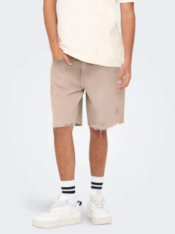 ONSEDGE Middels høy midje Straight Fit Shorts