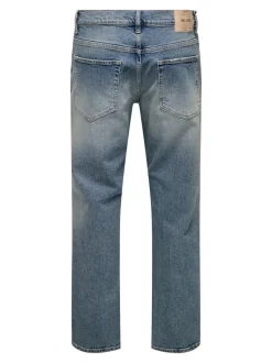 ONSEDGE Middels høy midje Straight Fit Jeans