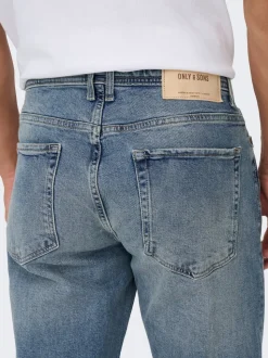 ONSEDGE Middels høy midje Straight Fit Jeans
