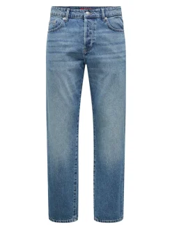 ONSEDGE Middels høy midje Straight Fit Jeans
