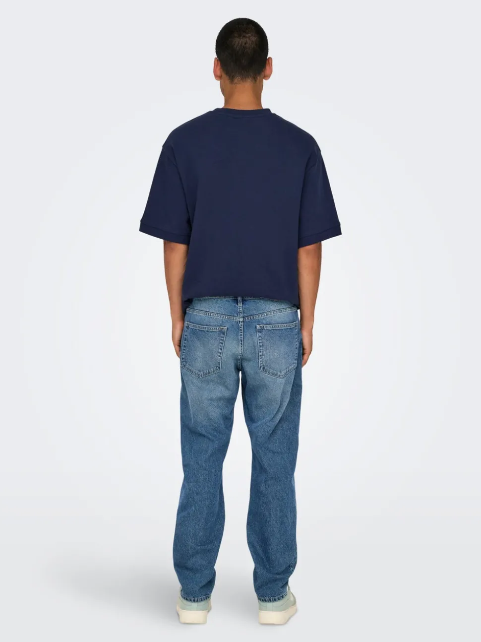 ONSEDGE Middels høy midje Straight Fit Jeans