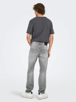 ONSEDGE Middels høy midje Straight Fit Jeans