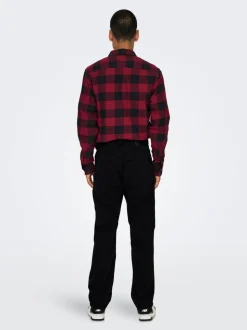 ONSEDGE Middels høy midje Straight Fit Jeans