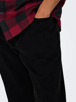 ONSEDGE Middels høy midje Straight Fit Jeans