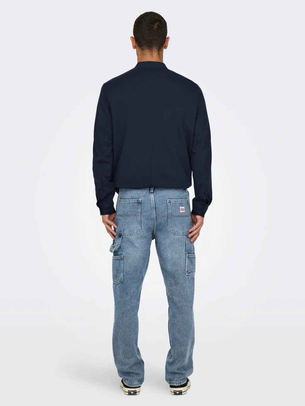 ONSEDGE Middels høy midje Straight Fit Jeans