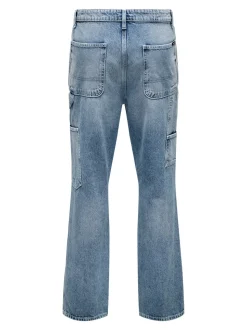 ONSEDGE Middels høy midje Straight Fit Jeans