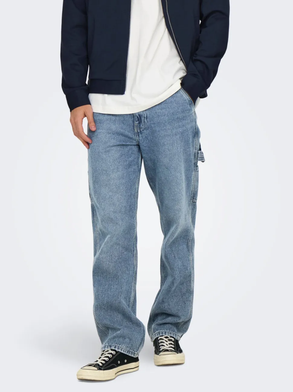ONSEDGE Middels høy midje Straight Fit Jeans