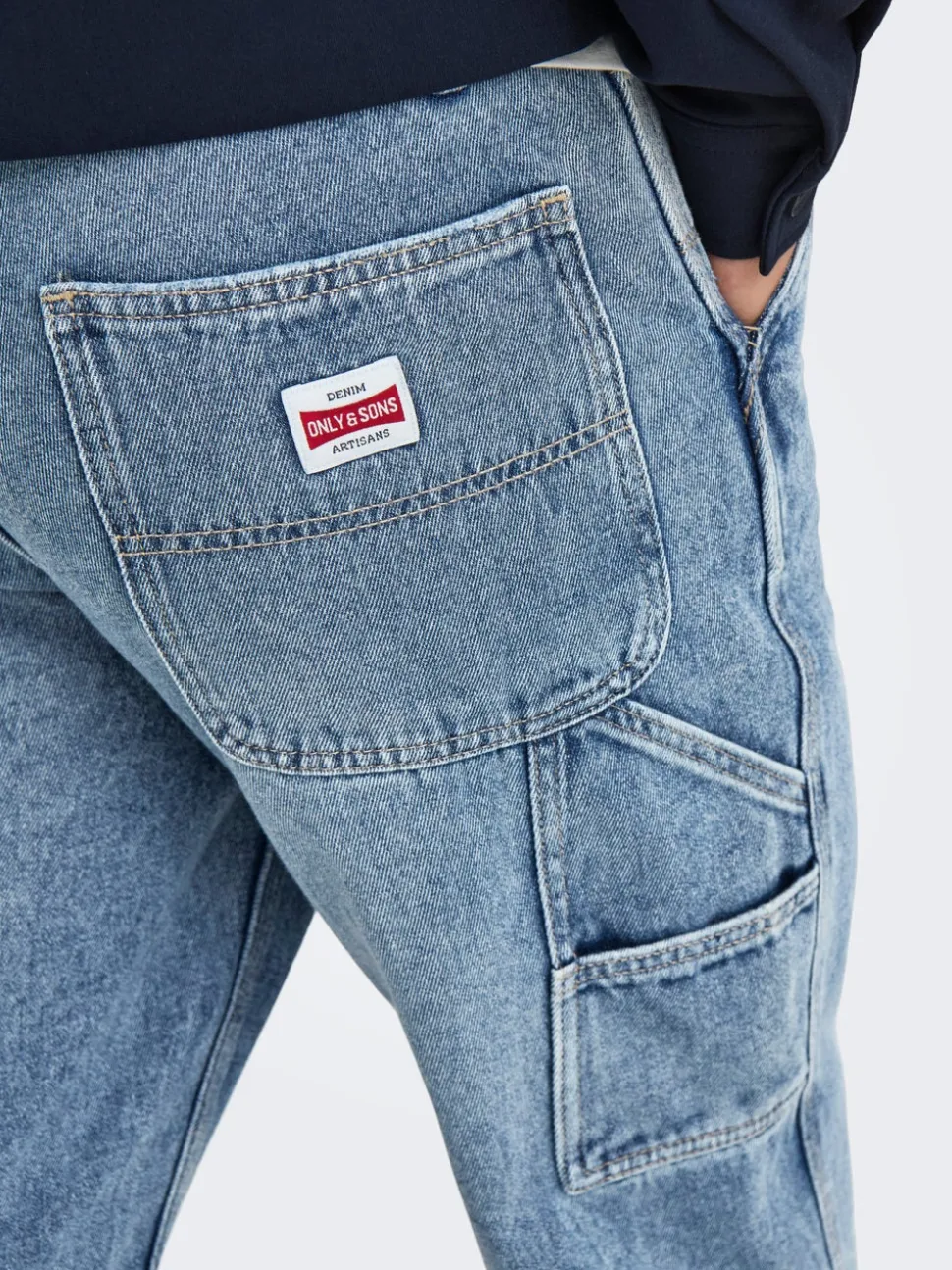 ONSEDGE Middels høy midje Straight Fit Jeans
