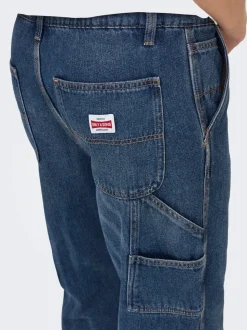 ONSEDGE Middels høy midje Straight Fit Jeans