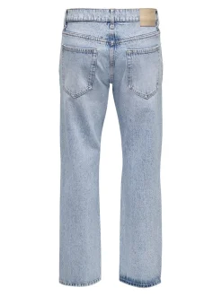 ONSEDGE Middels høy midje Straight Fit Jeans