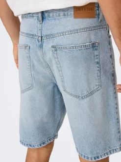 ONSEDGE Middels høy midje Straight Fit Shorts