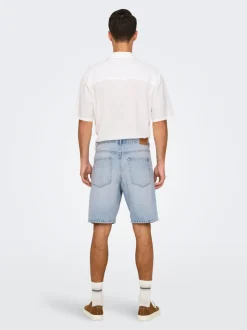 ONSEDGE Middels høy midje Straight Fit Shorts