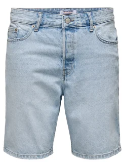 ONSEDGE Middels høy midje Straight Fit Shorts