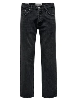 ONSEDGE Middels høyt snitt Straight Fit Jeans