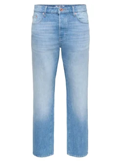 ONSEDGE Middels høyt snitt Straight Fit Jeans