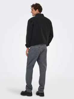 ONSEDGE Middels høyt snitt Straight Fit Jeans