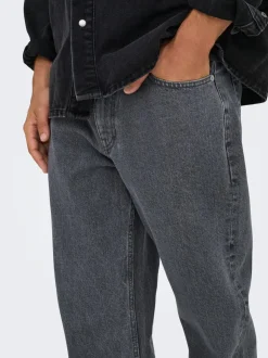 ONSEDGE Middels høyt snitt Straight Fit Jeans