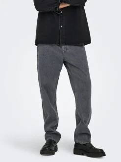 ONSEDGE Middels høyt snitt Straight Fit Jeans