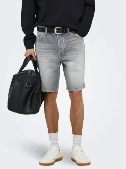 ONSEDGE Middels høyt snitt Straight Fit Shorts