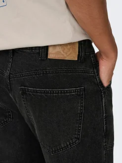 ONSEDGE Middels høyt snitt Straight Fit Jeans