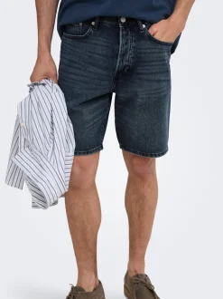 ONSEDGE Middels høyt snitt Straight Fit Shorts