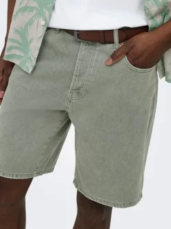 ONSEDGE Middels høyt snitt Straight Fit Shorts