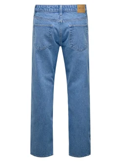 ONSEDGE Middels høyt snitt Straight Fit Jeans