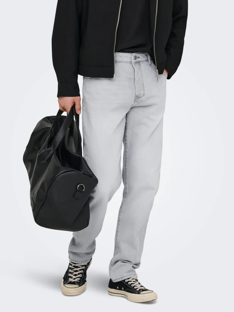 ONSEDGE Middels høyt snitt Straight Fit Jeans