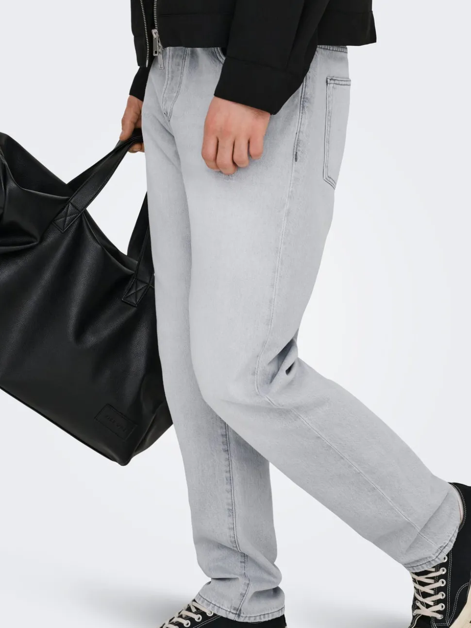ONSEDGE Middels høyt snitt Straight Fit Jeans