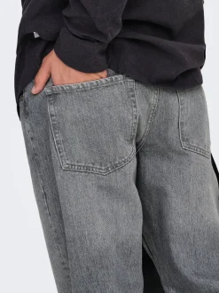 ONSEDGE Middels høyt snitt Straight Fit Jeans