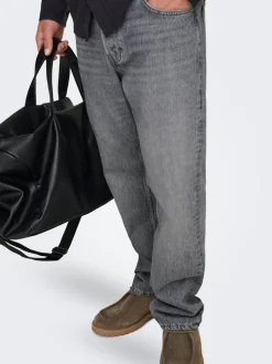 ONSEDGE Middels høyt snitt Straight Fit Jeans