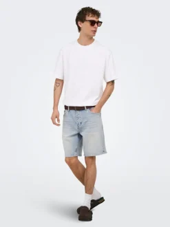 ONSEDGE Middels høyt snitt Straight Fit Shorts