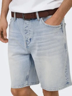 ONSEDGE Middels høyt snitt Straight Fit Shorts