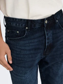 ONSEDGE Middels høyt snitt Straight Fit Jeans