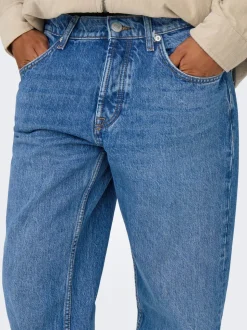 ONSEDGE Middels høyt snitt Straight Fit Jeans
