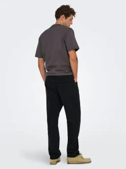 ONSEDGE Middels høyt snitt Straight Fit Jeans